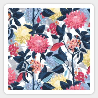 Colorful  flowers Sticker